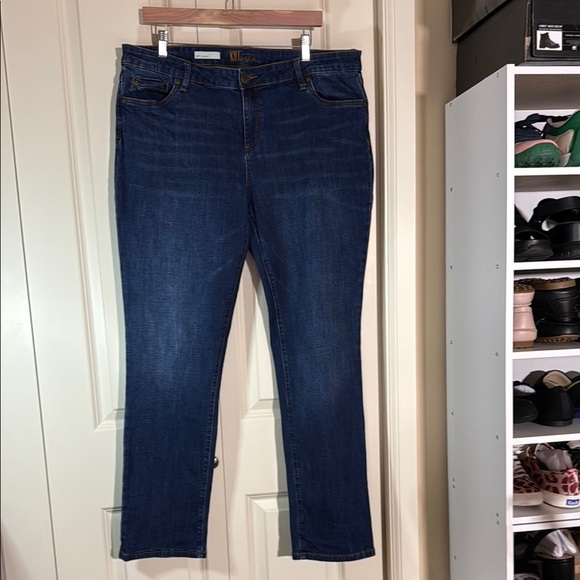 Kut from the Kloth Blue KATY Boyfriend Jeans Size 16